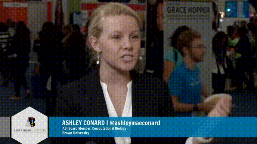 October 2015 Grace Hopper Interview as AnitaB.org Board Member